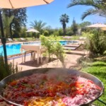 dejeuner piscine Marrakech