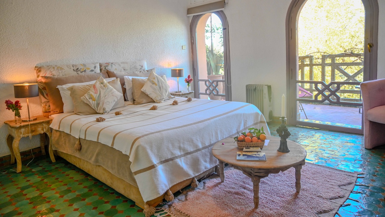 Différentes chambres de la maison d’hôtes – Marrakech
