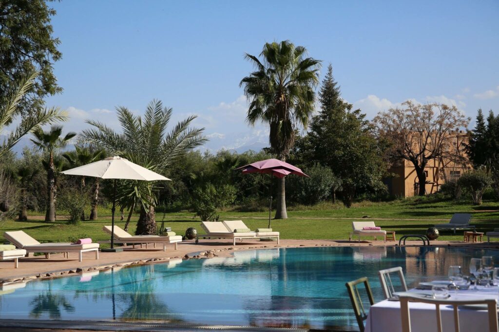 Piscine au cœur du parc – location de toute la maison – Marrakech