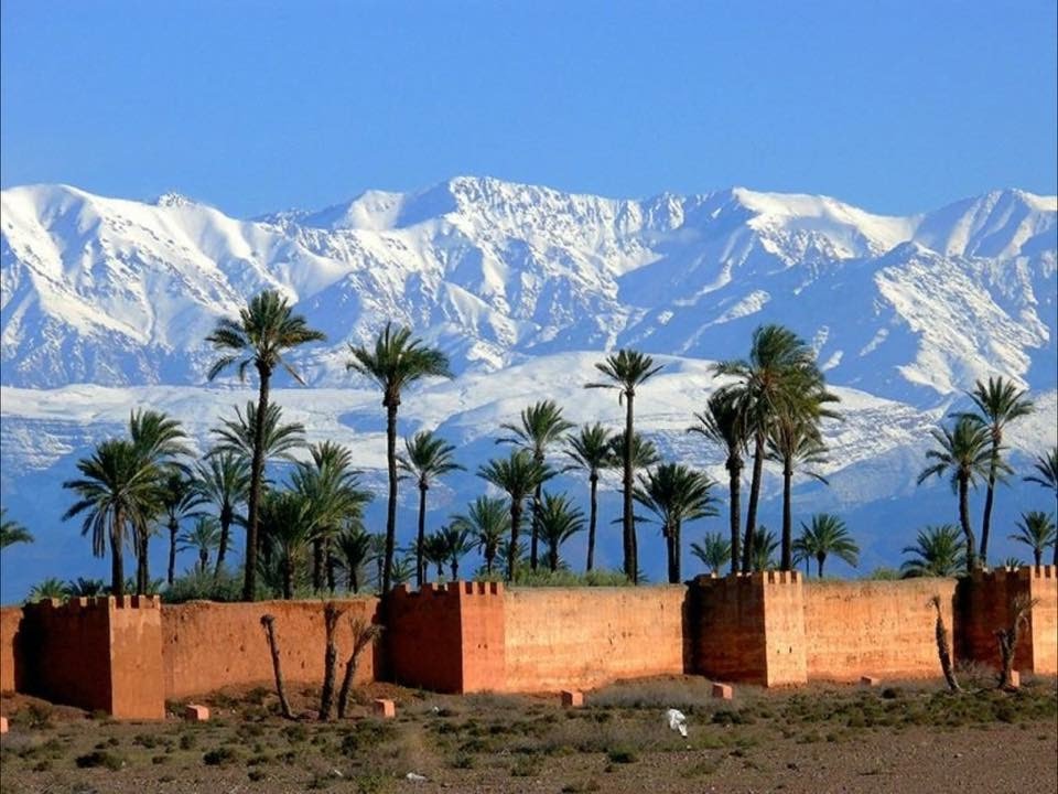 Montagnes de l’Atlas près de Marrakech