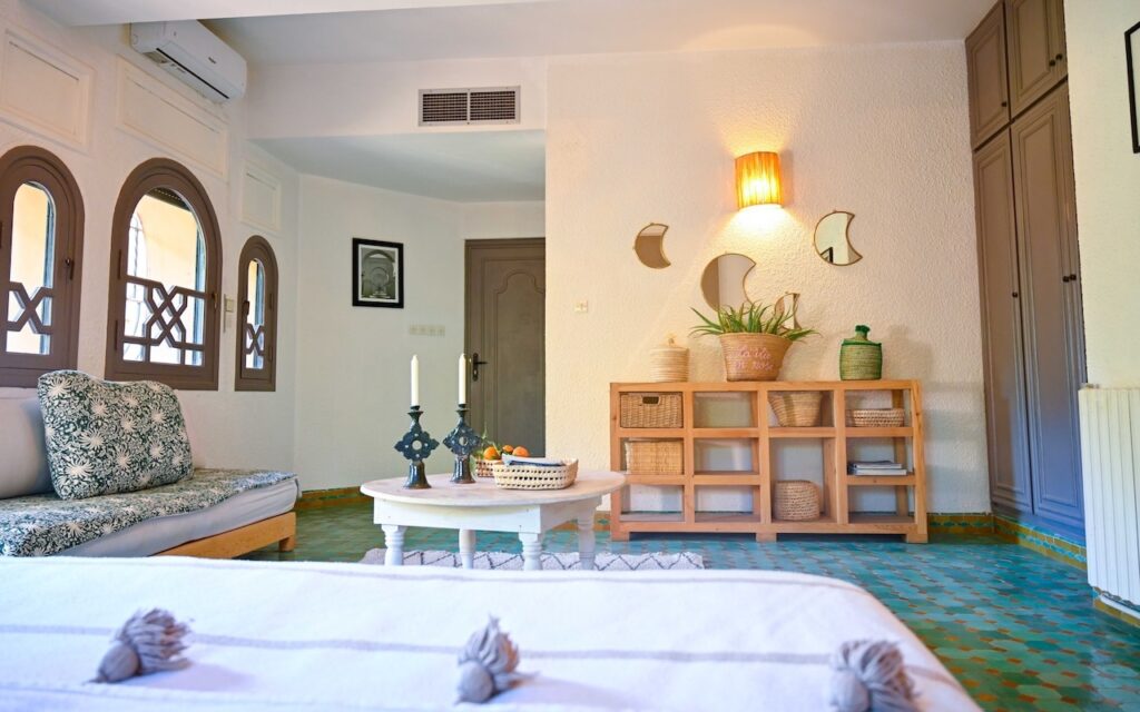 Ambiance calme dans la grande suite familiale – Marrakech
